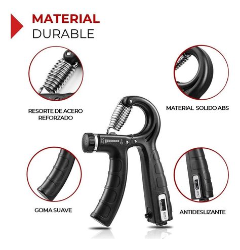 Hand Grip Ejercitador De Manos Ajustable 5 a 60 Kg-5