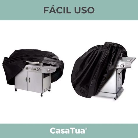 Funda Cubre Parrilla Protector Impermeable Para Exterior-2