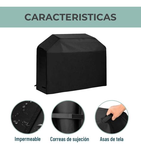 Funda Cubre Parrilla Protector Impermeable Para Exterior-3
