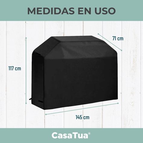 Funda Cubre Parrilla Protector Impermeable Para Exterior-5