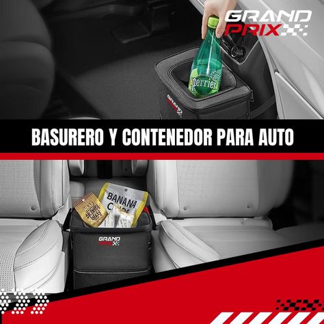 Basurero para Auto GrandPrix Organizador Portatil Impermeable-1