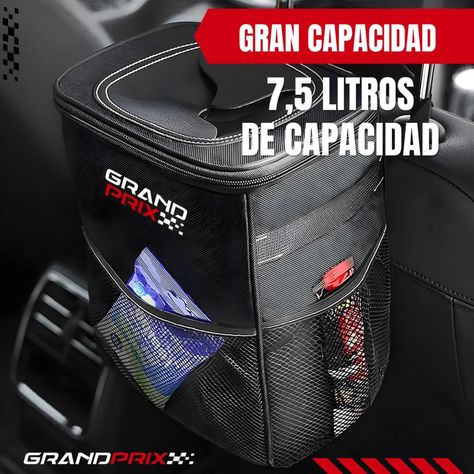 Basurero para Auto GrandPrix Organizador Portatil Impermeable-5
