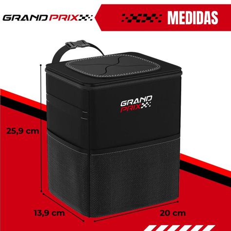 Basurero para Auto GrandPrix Organizador Portatil Impermeable-6