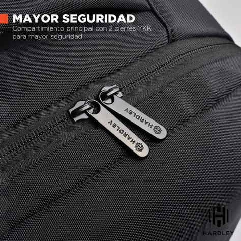 Mochila para Notebook y Viaje Hardley Impermeable Antirrobo-7