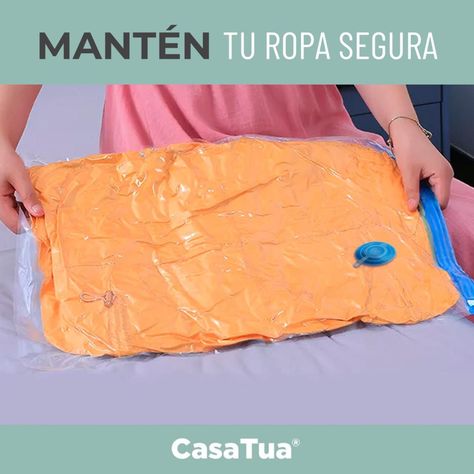 Bolsas Al Vacio Casatua Compresion Ropa Set 12 70x100 +Bomba-7