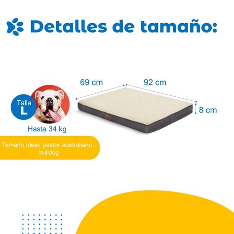 Cama Para Perro Gato Mascota Petpal Grande Frio y Calor-7