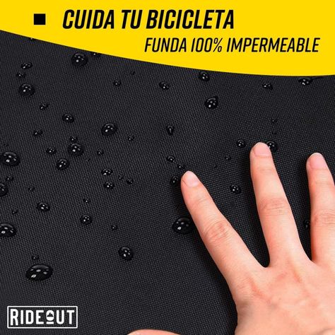 Funda Cubre Bicicleta Moto Carpa 100% Impermeable 110X200cm-2