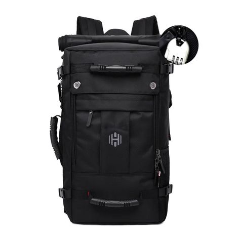 Mochila Bolso Viaje Hardley 40L Multiuso Notebook Avion-0