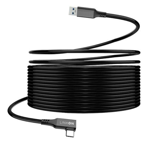Cable para Oculus Quest VR USB-C A 3.2 - 5Gps - 6Mt - Linkon-0