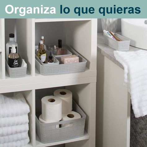 Canastos Organizadores Set de 10 unids Cocina Baño Multiuso-5