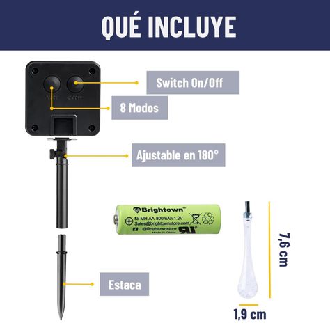Guirnalda Solar Hada Gotas Maxwell 7m 30 Luces Led Navidad-6
