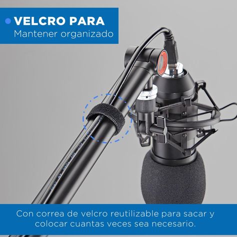 Soporte Para Microfono Condensador Universal Linkon Ajustabl-2