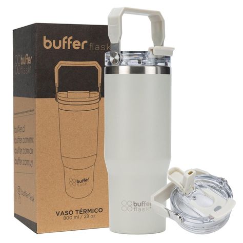 Botella Termica Agua Mug Buffer Acero Inox 800 ml-0