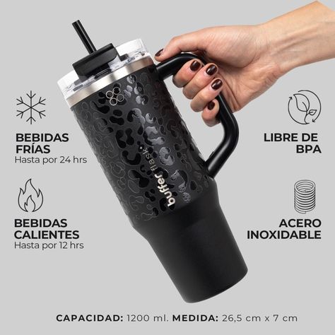 Botella Termica Vaso Mug Termo Buffer 1,2L Acero Inox-2