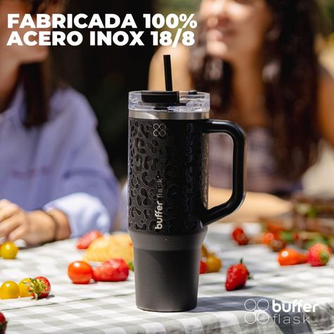 Botella Termica Vaso Mug Termo Buffer 1,2L Acero Inox-3
