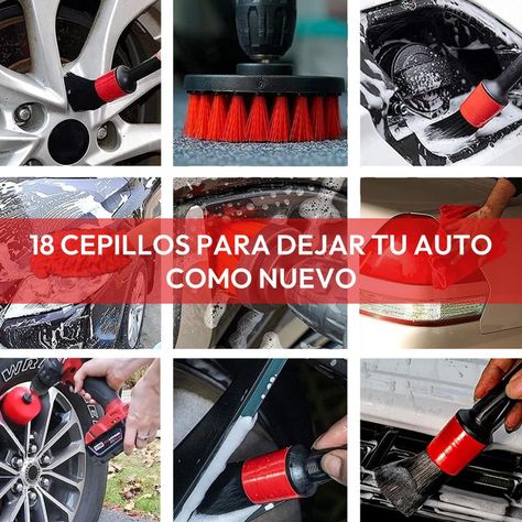 Limpieza de Auto Kit GrandPrix 18 piezas Interior y Exterior-1
