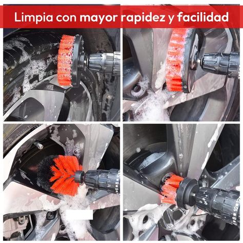 Limpieza de Auto Kit GrandPrix 18 piezas Interior y Exterior-3