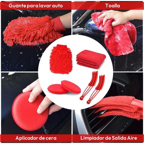 Limpieza de Auto Kit GrandPrix 18 piezas Interior y Exterior-4