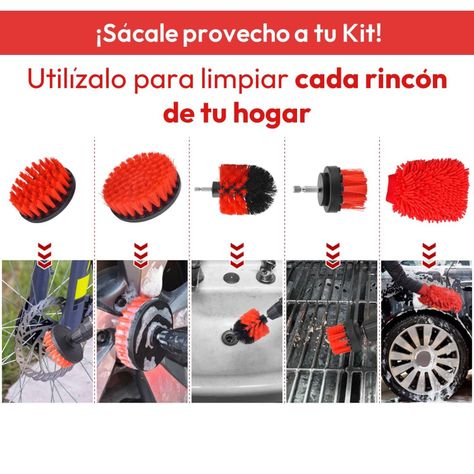 Limpieza de Auto Kit GrandPrix 18 piezas Interior y Exterior-5