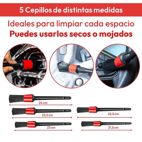 Limpieza de Auto Kit GrandPrix 18 piezas Interior y Exterior-8
