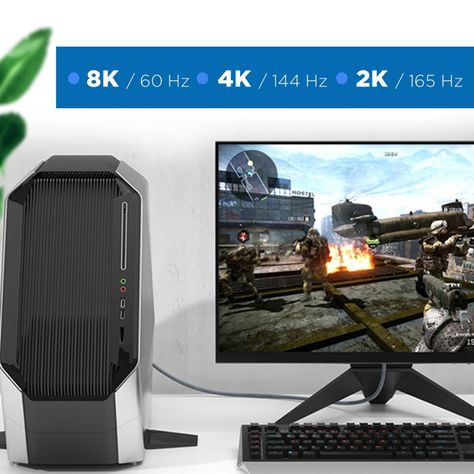 Cable Displayport 8k (8k 60hz / 4k 144hz/ 2k 165hz) V1.4 2mt-4