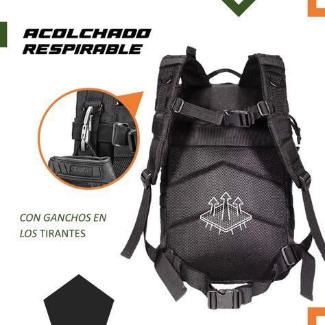 Mochila Tactica Militar Outdoor Pentagon 45l Impermeable 45 verde-4