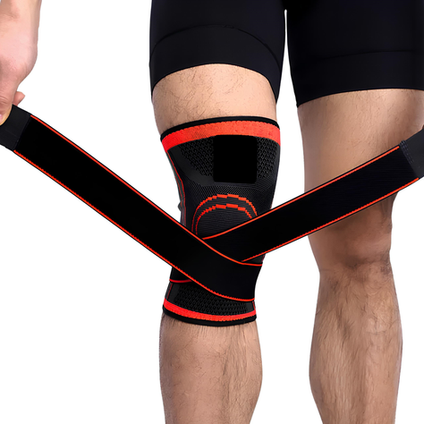Rodillera Deportiva Compresion Worx Set X2 Ortopedica Gym-0