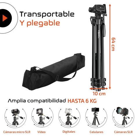 Tripode Camara Celular Video Tr3pod Ajust + Adapt Celular-7