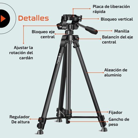 Tripode Camara Celular Video Tr3pod Ajust + Adapt Celular-8
