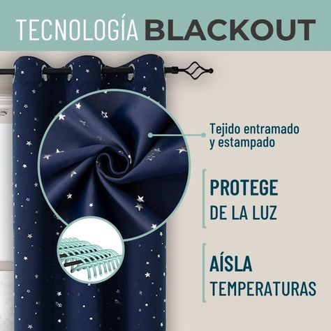 Cortina Niña Niño Semi Blackout Casatua Un Paño 140x220cm-2