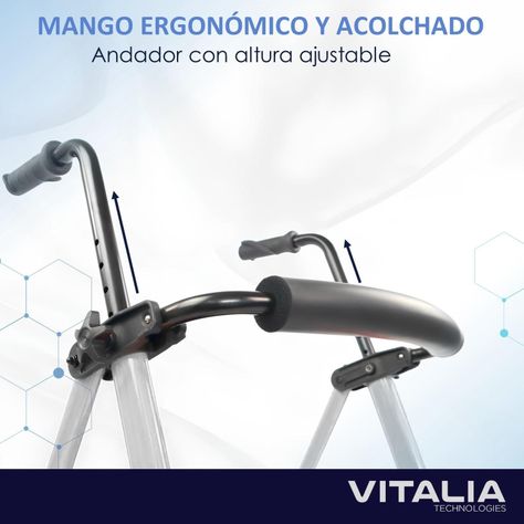 Andador Burrito con Asiento Liviano y Firme Ruedas Plegable-4