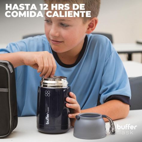 Termo Comida Y Liquido Buffer Multiproposito 630ml +cuchara-1
