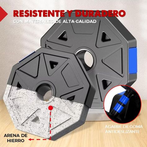 Mancuernas Ajustables Set de 15 Kg Total Fitnics 2en1 +Barra-6