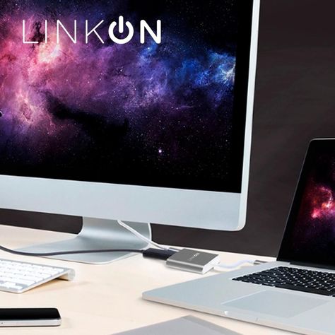 Hub Adaptador Usb Tipo C 3 en 1 Linkon Hdmi Para Mac Macbook-8