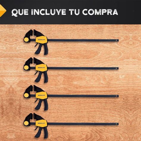Prensas Sargento Rapida Set x 4 de 24 pulgadas Brooklyn-6