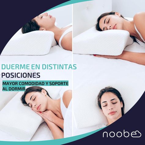 Almohada Viscoelastica Noobe Memory Foam Cervical-2