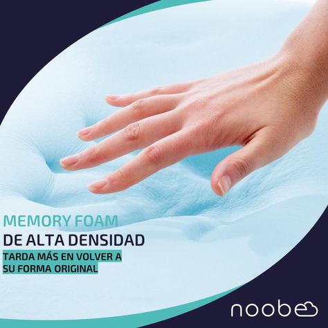 Almohada Viscoelastica Noobe Memory Foam Cervical-5