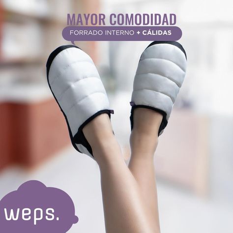 Pantuflas Mujer Hombre Niño WEPS Termicas Antideslizantes-1