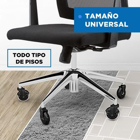 Ruedas Para Silla Escritorio Tipo Roller Set 5 Universales-2