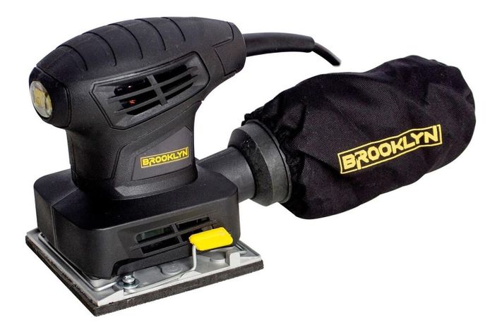 Lijadora Orbital Profesional Brooklyn 240W 220V 1/4 de Hoja-0