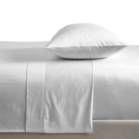 Sabanas Juego 300 Hilos 100% Algodon Rosewood Tamano Unico 1,5 Plazas - Blanco-0