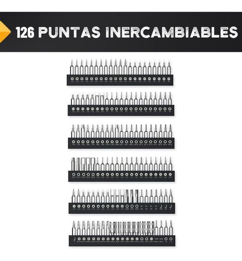 Set Destornilladores de Precision Brooklyn Juego 141 Piezas-2