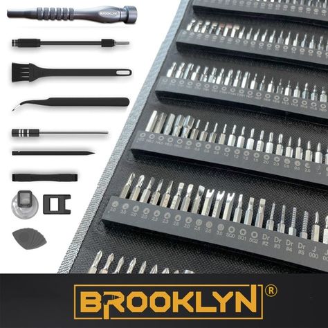 Set Destornilladores de Precision Brooklyn Juego 141 Piezas-8