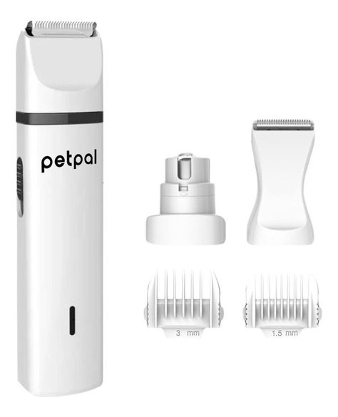 Corta Uñas Corta Pelo Para Perro Gato Set Belleza Recargable-0