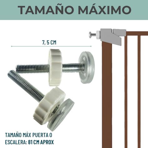 Reja Seguridad Escalera Puerta Ajustable para Bebe Mascotas-6