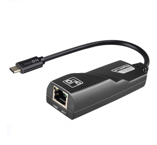 Adaptador USB-C A Rj45 Linkon-0