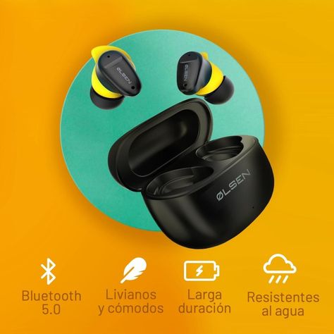 Audífonos In Ear Bluetooth Deportivos Inalámbricos Olsen-1