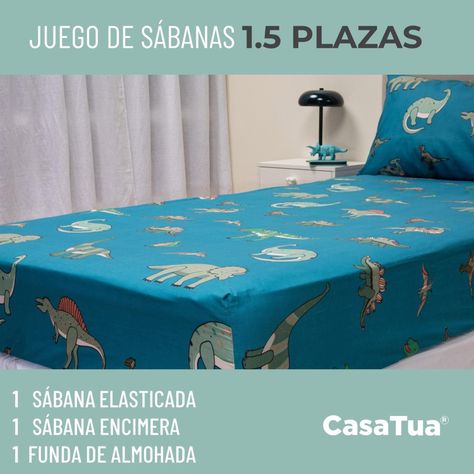 Sabanas 1,5 Plaza Niño Niña Estampada + Funda Almohada-3