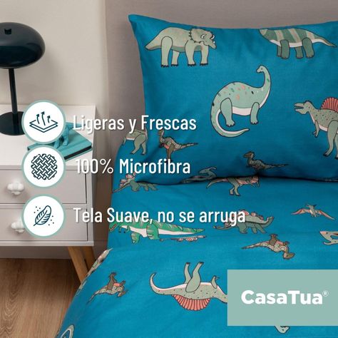Sabanas 1,5 Plaza Niño Niña Estampada + Funda Almohada-6