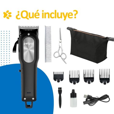 Maquina Corta Pelo Mascotas Perro Gato Kit  Petpal-7